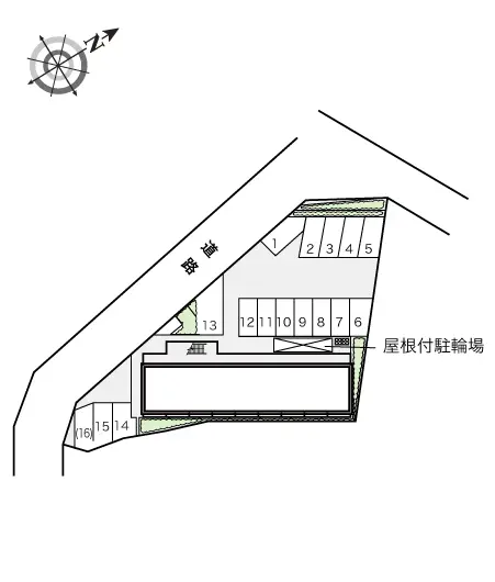★手数料０円★大津市湖城が丘　月極駐車場（LP）